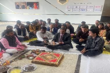 Pratap University Jaipur Basant Panchami photo 11